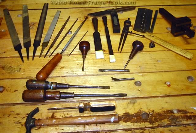 Timber framing tools, Antique woodworking tools, Essential